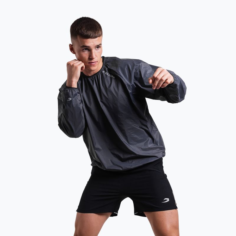 Felpa da uomo Boxraw Genaro Sweatshirt charcoal 9