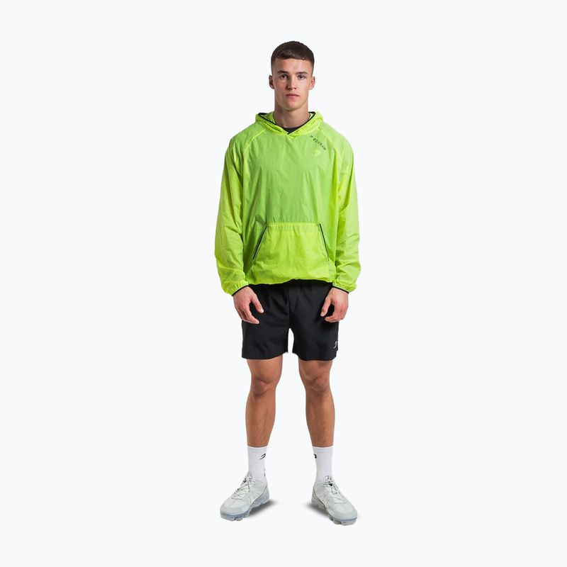 Felpa da uomo BOXRAW Genaro Oversized Windbreaker Hoodie charcoal 3