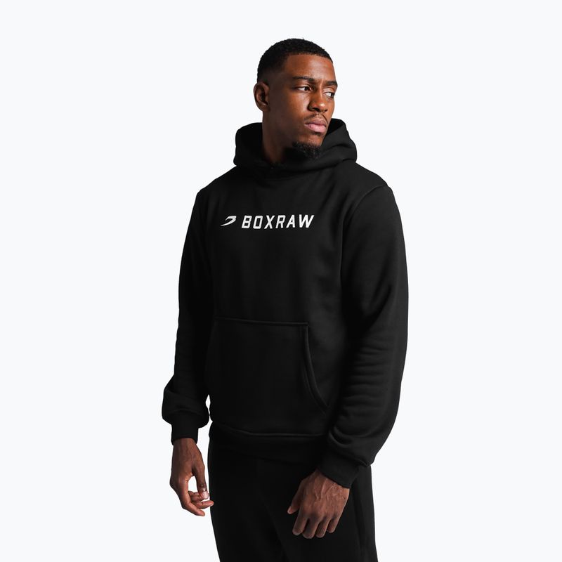 Felpa da uomo BOXRAW A.B.C. Hoodie black 4
