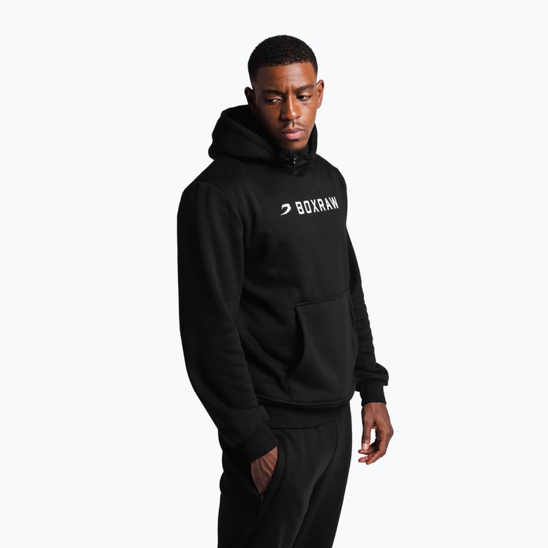 Felpa da uomo BOXRAW A.B.C. Hoodie black 5