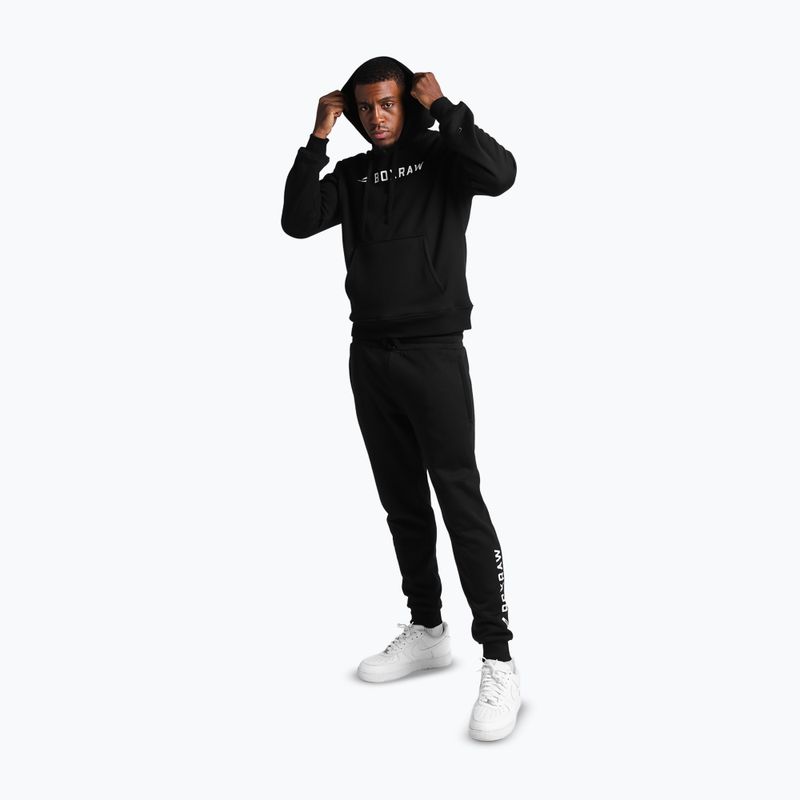 Felpa da uomo BOXRAW A.B.C. Hoodie black 6
