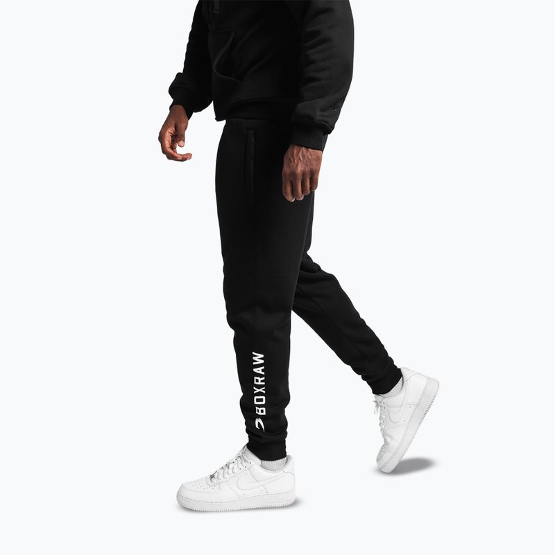 Pantaloni da uomo BOXRAW A.B.C. Bottoms black 3