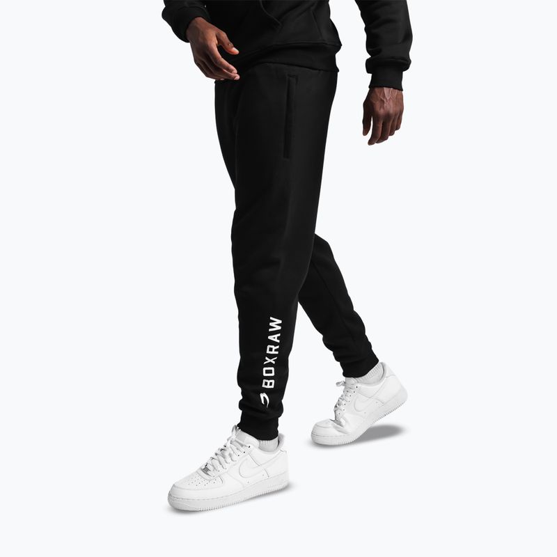 Pantaloni da uomo BOXRAW A.B.C. Bottoms black 4