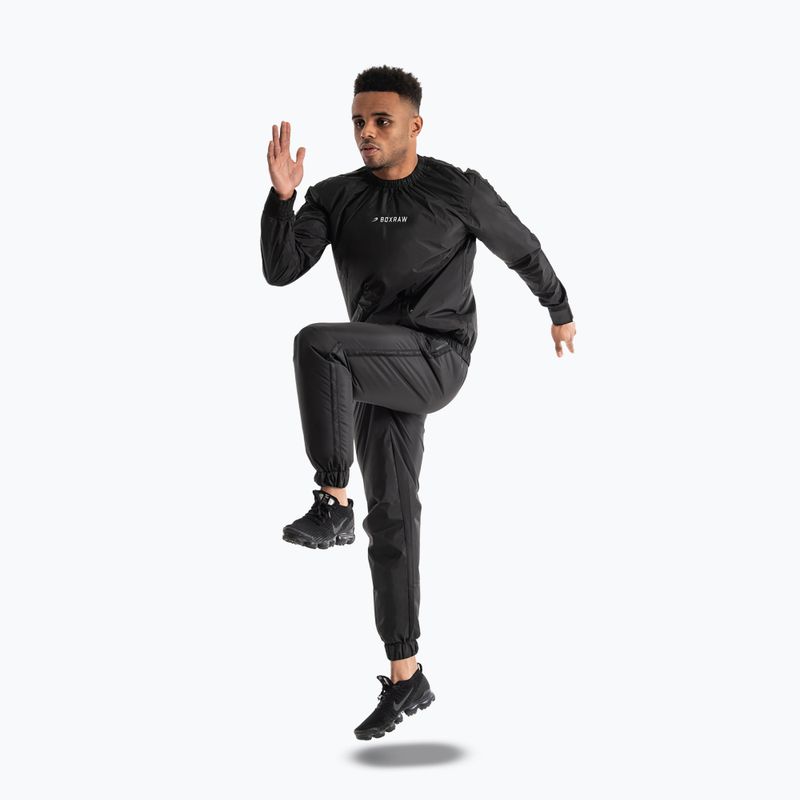 Tuta da uomo BOXRAW Hagler Sauna Suit 2.0 black 2