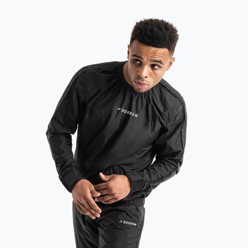 Tuta da uomo BOXRAW Hagler Sauna Suit 2.0 black 3