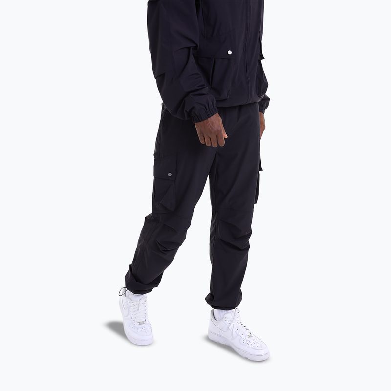 Pantaloni da uomo Boxraw Benton Cargo Bottoms black 3