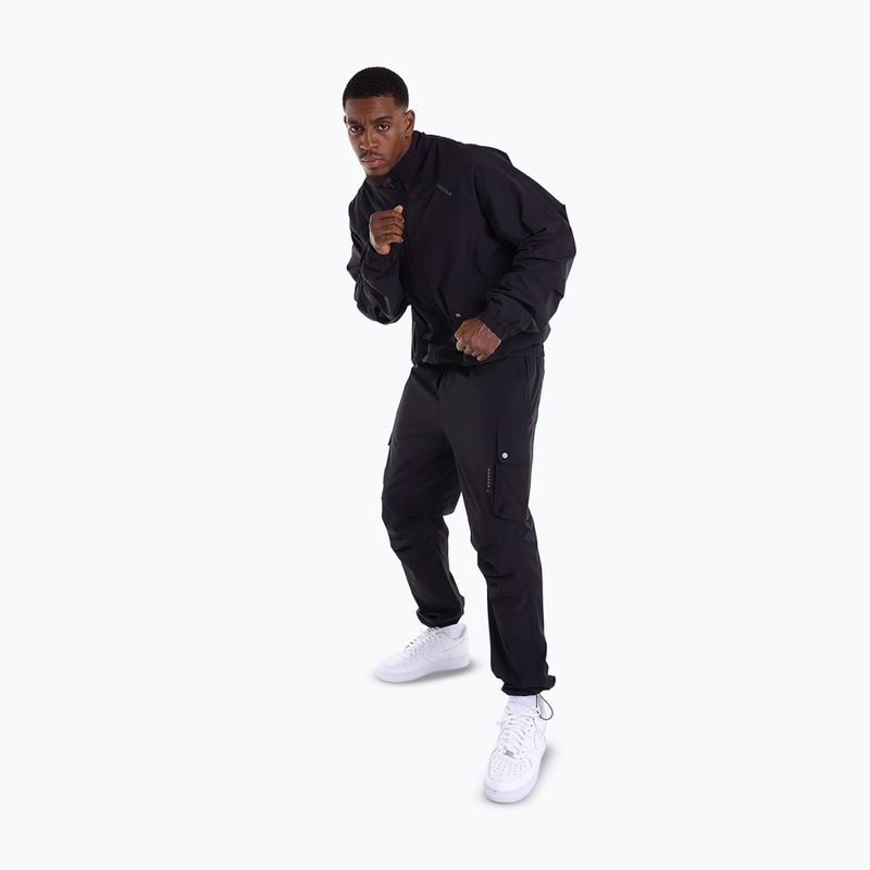 Pantaloni da uomo Boxraw Benton Cargo Bottoms black 5