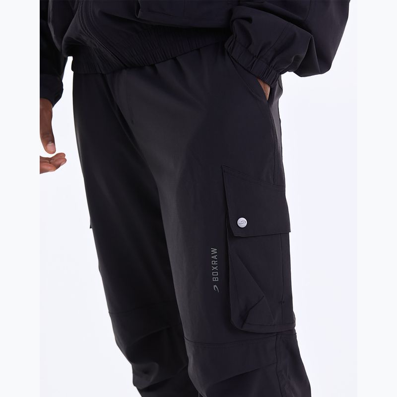 Pantaloni da uomo Boxraw Benton Cargo Bottoms black 8
