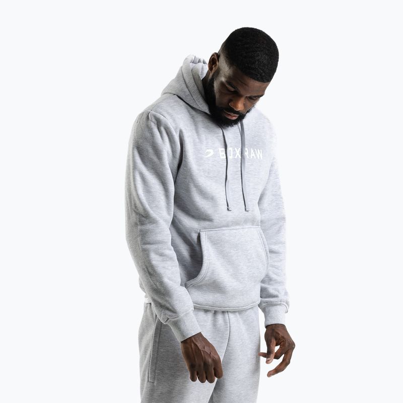 Felpa da uomo Boxraw A.B.C. Hoodie grey 6