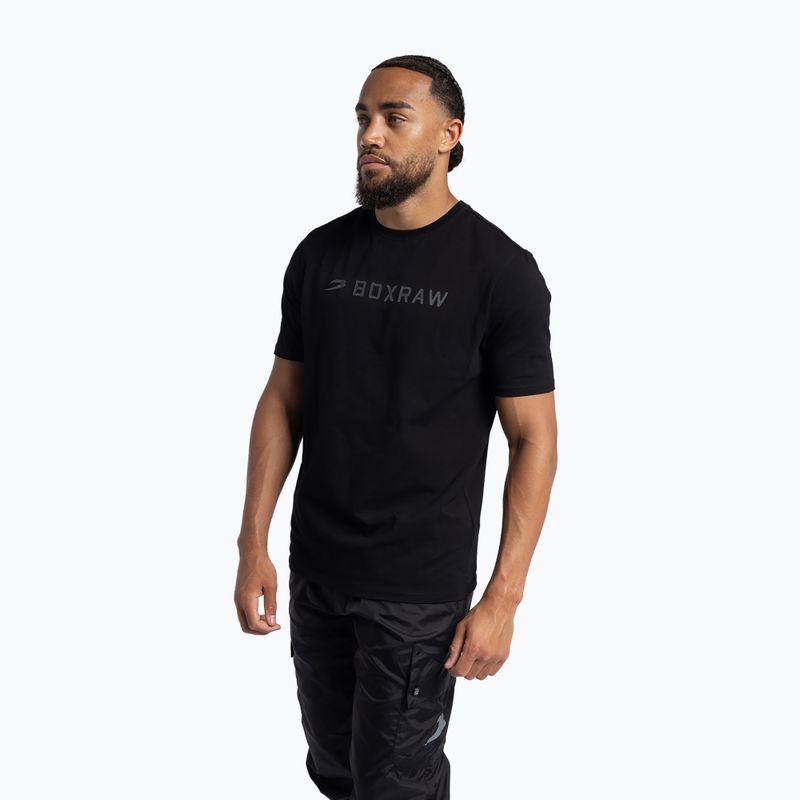 T-shirt da uomo Boxraw A.B.C. black/black 3