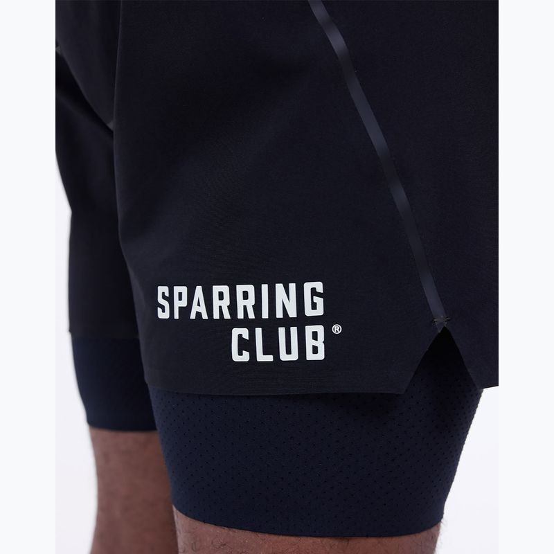 Pantaloncini da allenamento uomo BOXRAW Sparring Club 2-in-1 black 7