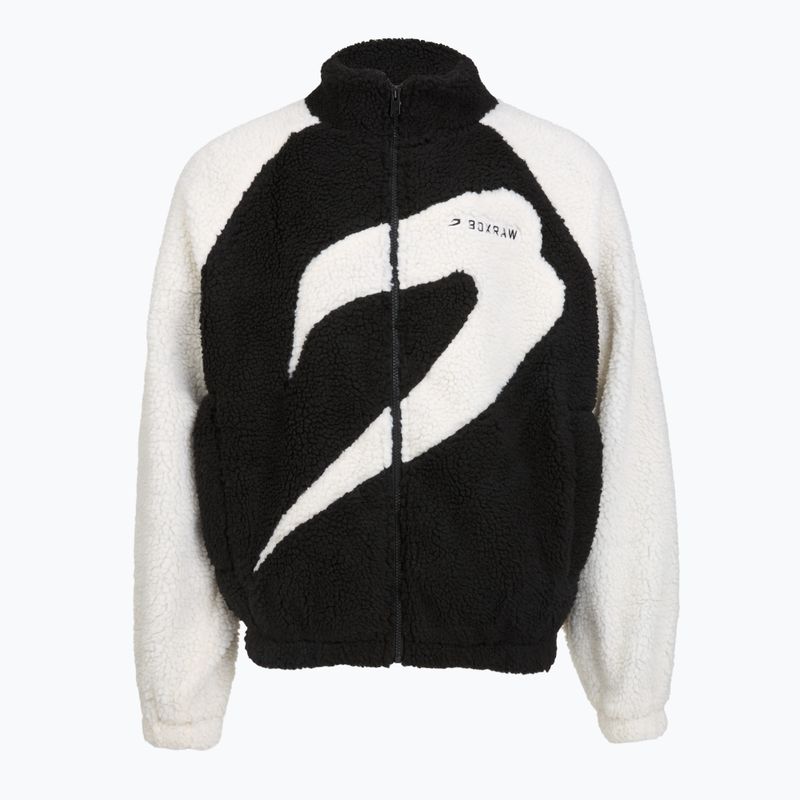 Giacca uomo Boxraw Walker Sherpa black/cream 12