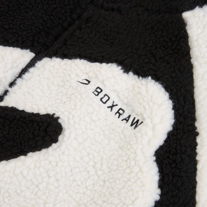 Giacca uomo Boxraw Walker Sherpa black/cream 14