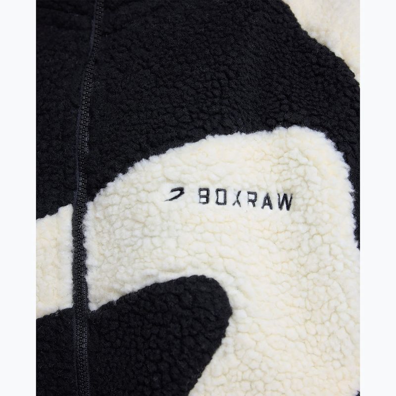 Giacca uomo Boxraw Walker Sherpa black/cream 9