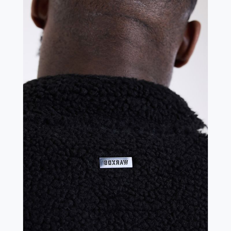 Giacca uomo Boxraw Walker Sherpa black/cream 11