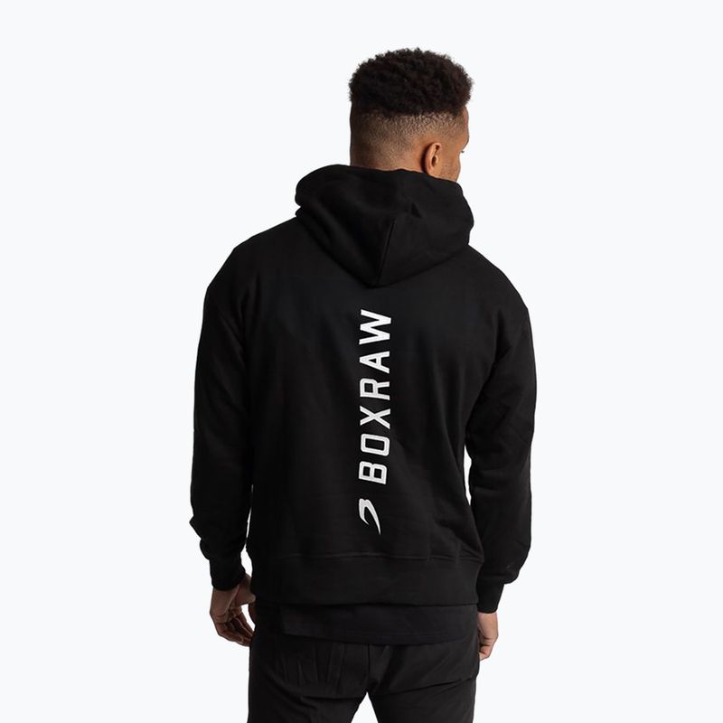 Felpa da uomo Boxraw Strike Oversized Hoodie black 3
