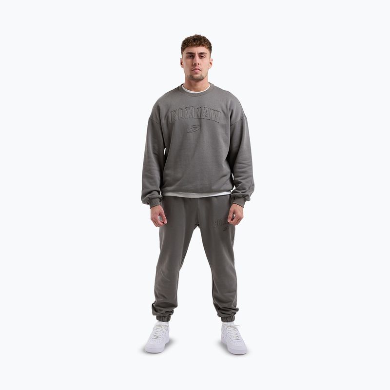 Pantaloni da uomo Boxraw East Street Bottoms distressed grey 2