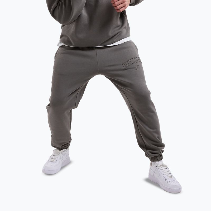 Pantaloni da uomo Boxraw East Street Bottoms distressed grey 4