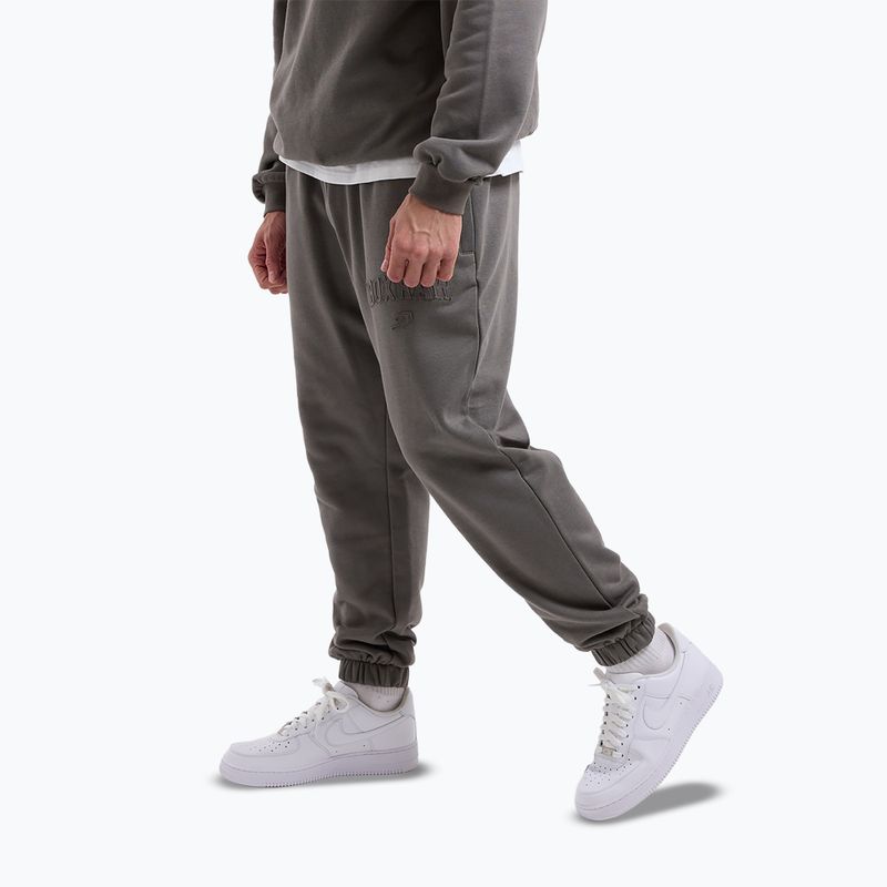 Pantaloni da uomo Boxraw East Street Bottoms distressed grey 5