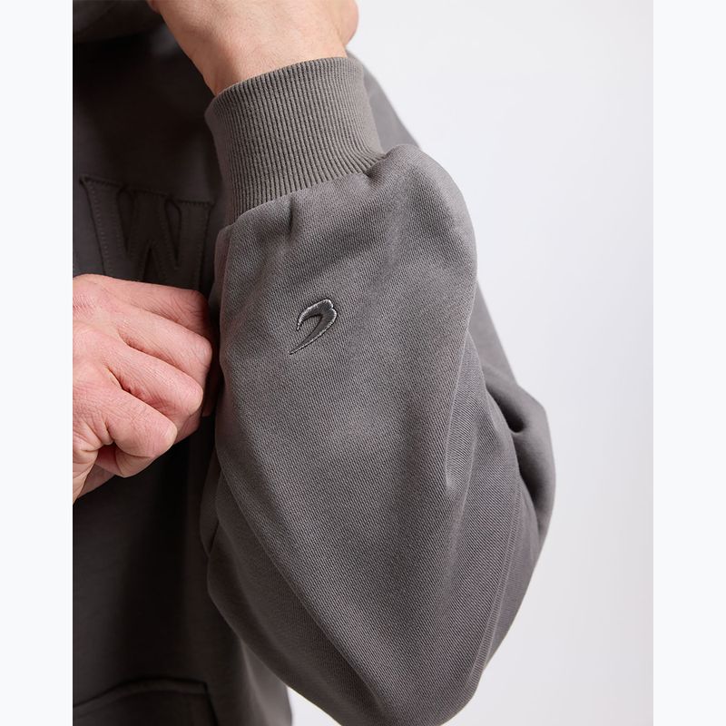 Felpa da uomo BOXRAW East Street Hoodie distressed grey 8