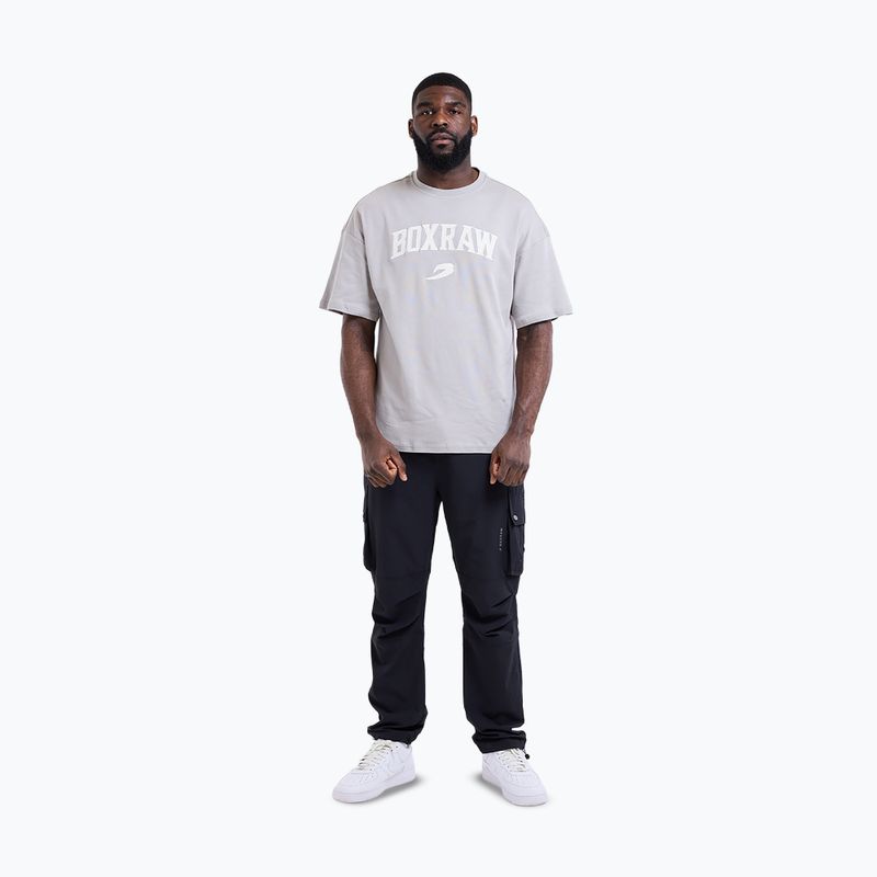 T-shirt da uomo Boxraw East Street Oversized T-Shirt Grey 2