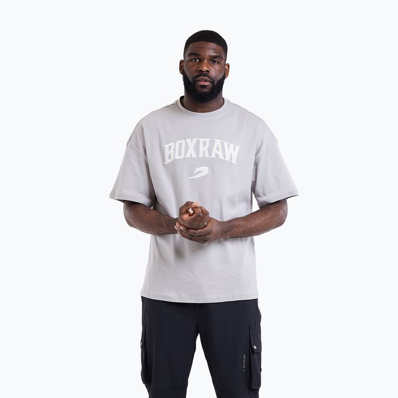 T-shirt da uomo Boxraw East Street Oversized T-Shirt Grey 6