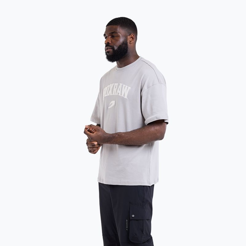 T-shirt da uomo Boxraw East Street Oversized T-Shirt Grey 7
