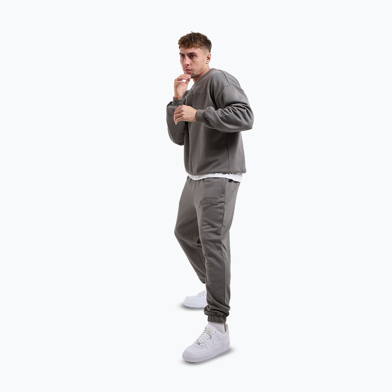 Felpa da uomo Boxraw East Street Sweatshirt distressed grey 6