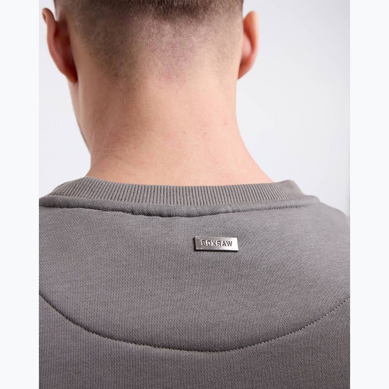 Felpa da uomo Boxraw East Street Sweatshirt distressed grey 9
