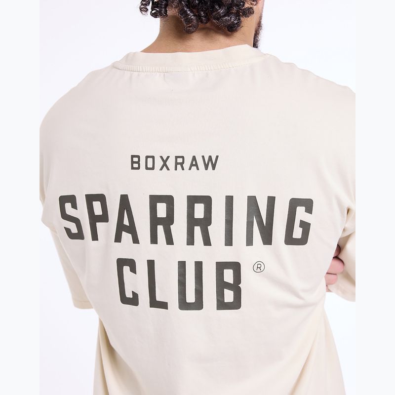 Maglietta da uomo BOXRAW Sparring Club Oversized washed beige 9