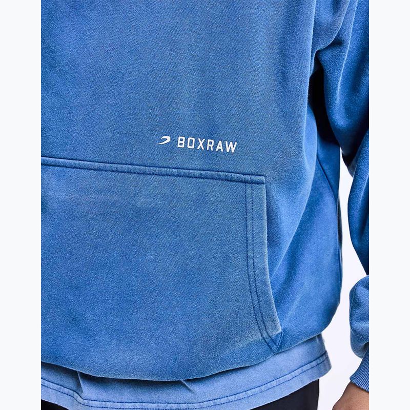 Felpa da uomo BOXRAW Sparring Club Oversized Hoodie washed baby blue 8