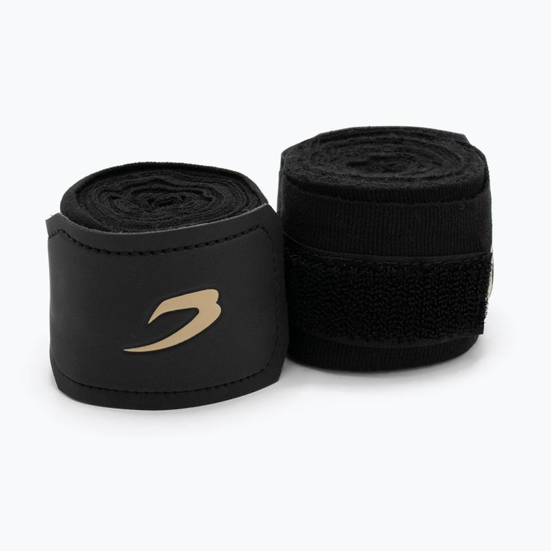 Bende da boxe BOXRAW We Don't Play Boxing Hand Wraps 450 cm black 2