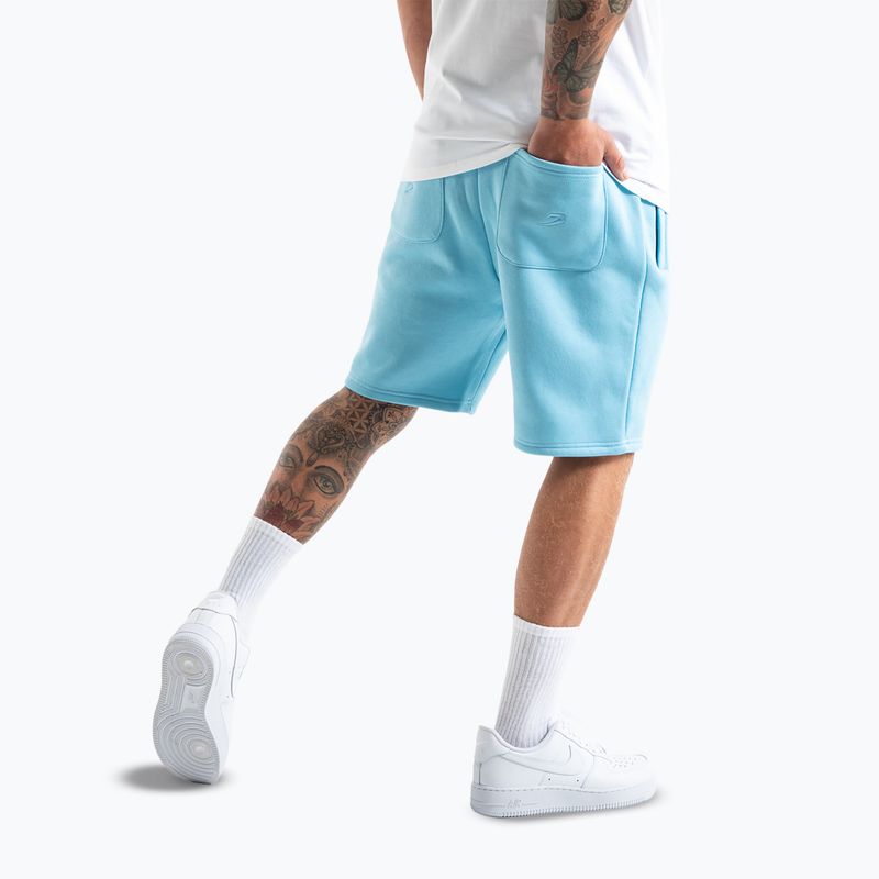 Pantaloncini uomo BOXRAW Johnson baby blue 3