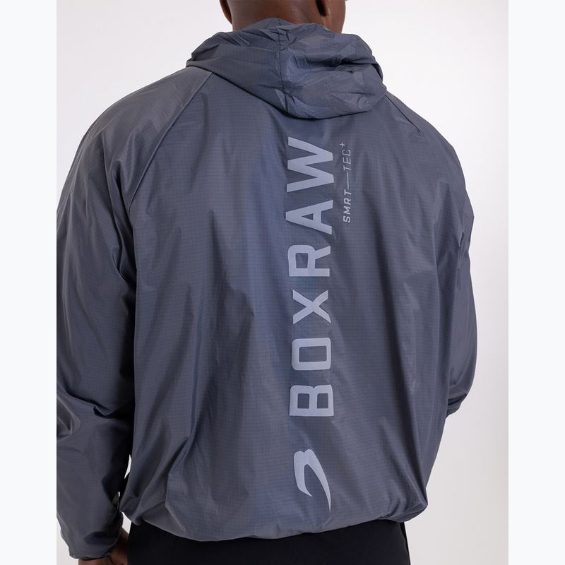 Giacca uomo BOXRAW Genaro Zip Up Windbreaker charcoal 6