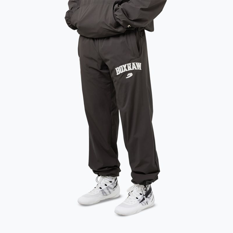 Pantaloni da uomo BOXRAW East Street Shell Bottoms charcoal 4