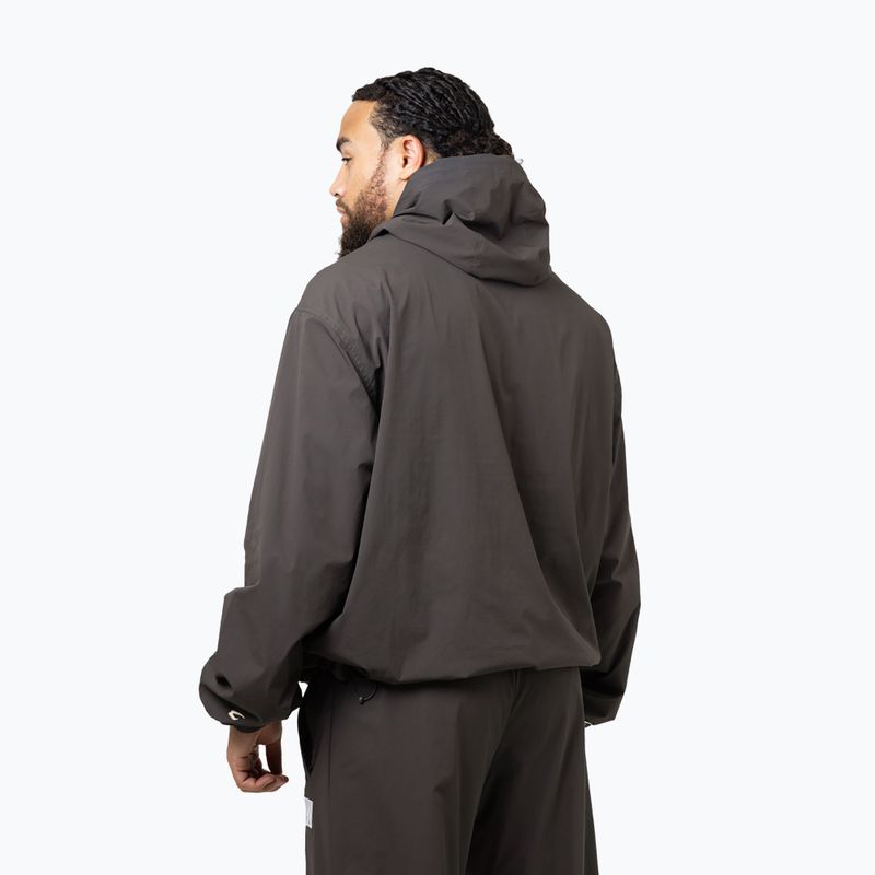 Felpa da uomo BOXRAW East Street Shell Hoodie charcoal 3