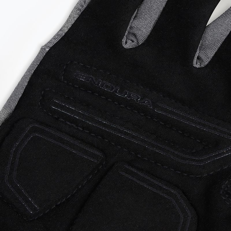 Guanti da ciclismo Endura Loop Full Finger grigio dreich 2