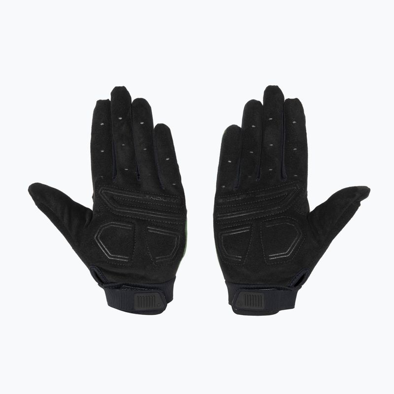 Guanti da ciclismo Endura Loop Full Finger verde machair 3