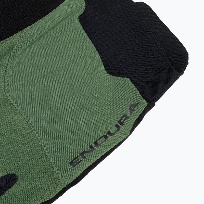 Guanti da ciclismo Endura Loop Full Finger verde machair 4
