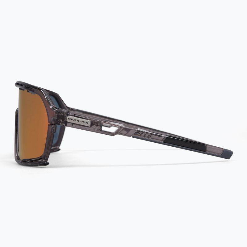 Occhiali da sole Endura Pro SL grigio/nero/rosso revo smoke/argento chiaro flash mirror/ambra 2