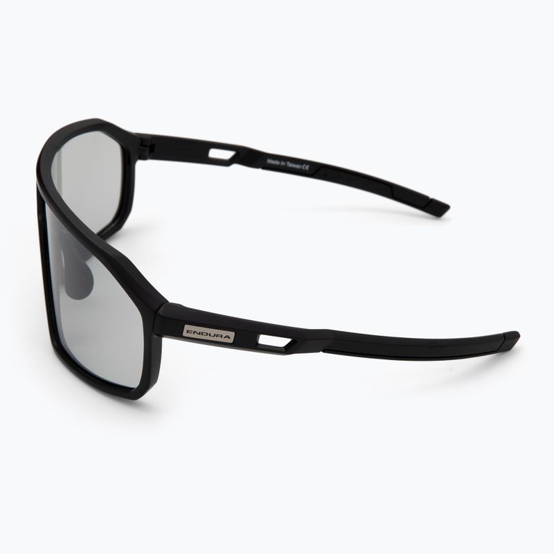 Occhiali da sole Endura Mullet Photochromic nero opaco/argento flash mirror 4
