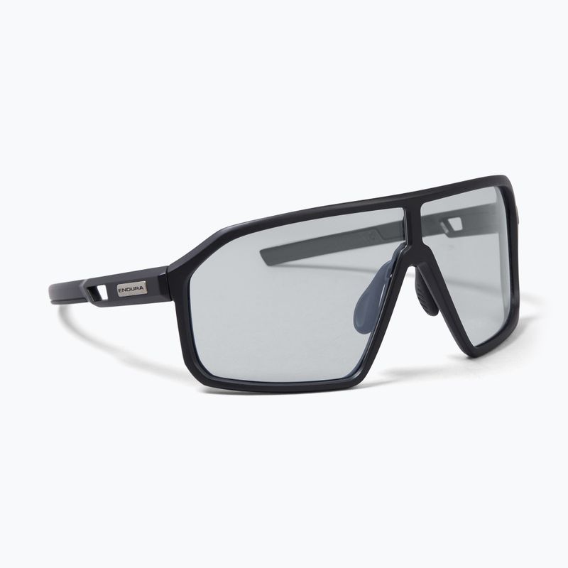 Occhiali da sole Endura Mullet Photochromic nero opaco/argento flash mirror