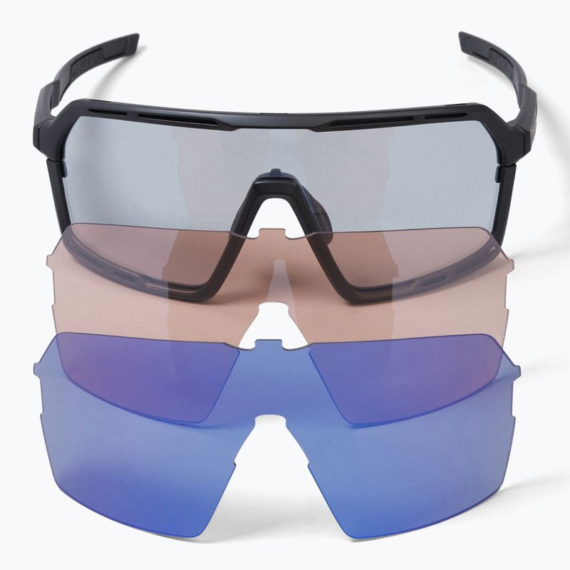 Occhiali da sole Endura Pro SL Photochromic nero/foto argento/blu/viola revo smoke/amber 5