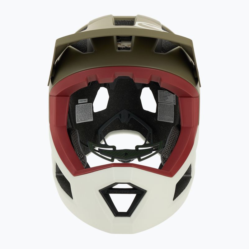 Casco bici Endura Singletrack integrale tweed verde 2