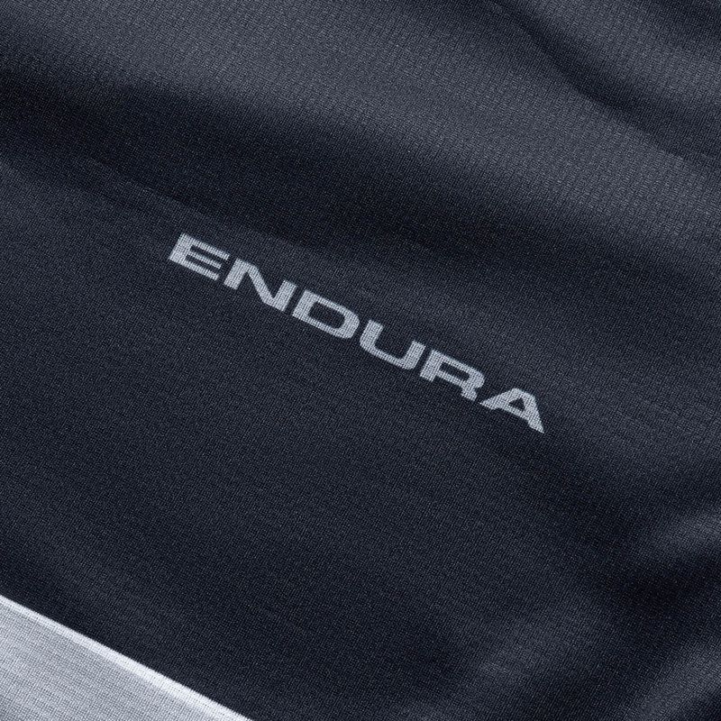 Endura Core Printed da uomo a manica lunga da ciclismo nero 4