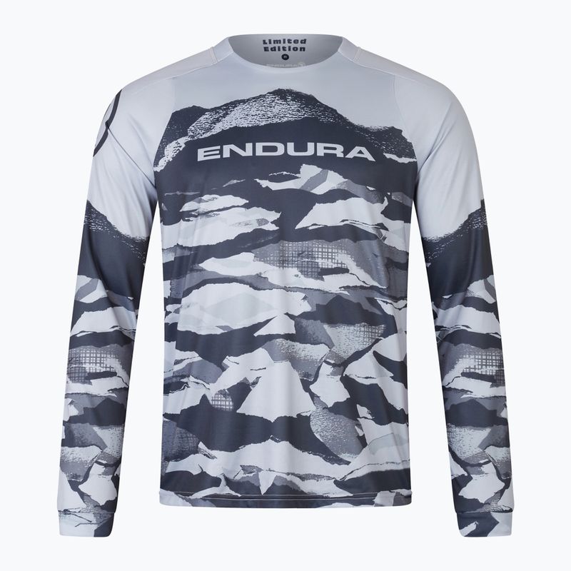 Endura Mountain Camo Ltd da uomo, manica lunga da ciclismo, nero 4