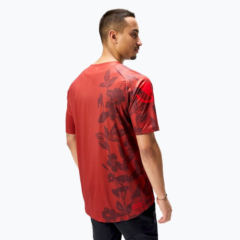 Maglia da ciclismo Endura Botanic Ltd Uomo in mattoni stampati 3
