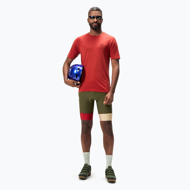 Maglia da ciclismo Endura Loop Tech brick da uomo 2