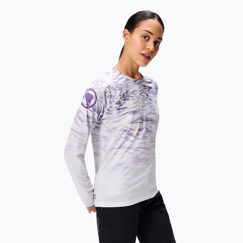 Maniche lunghe ciclismo donna Endura Marble Ltd W heather