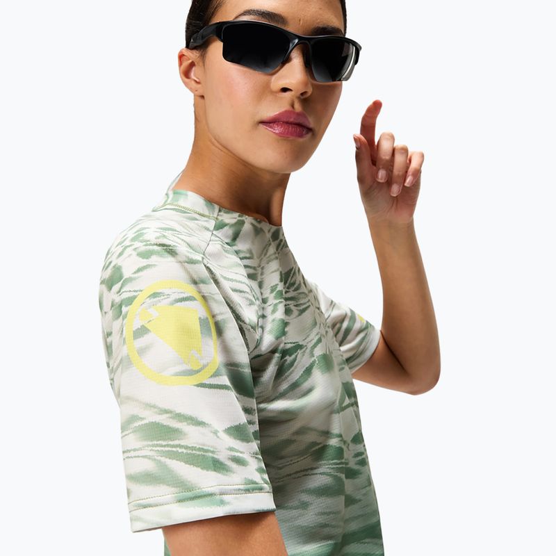 Maglia ciclismo donna Endura Marble Ltd W machair verde 5